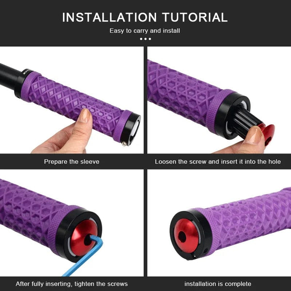 Planet Gates RIDERACE Bicycle Handlebar End Plugs Aluminum Alloy For MTB Mountain Bike Road Cycling Handle Bar Grips Cap Multi-color Cover