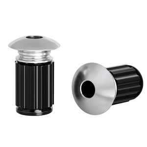 Planet Gates RIDERACE Bicycle Handlebar End Plugs Aluminum Alloy For MTB Mountain Bike Road Cycling Handle Bar Grips Cap Multi-color Cover