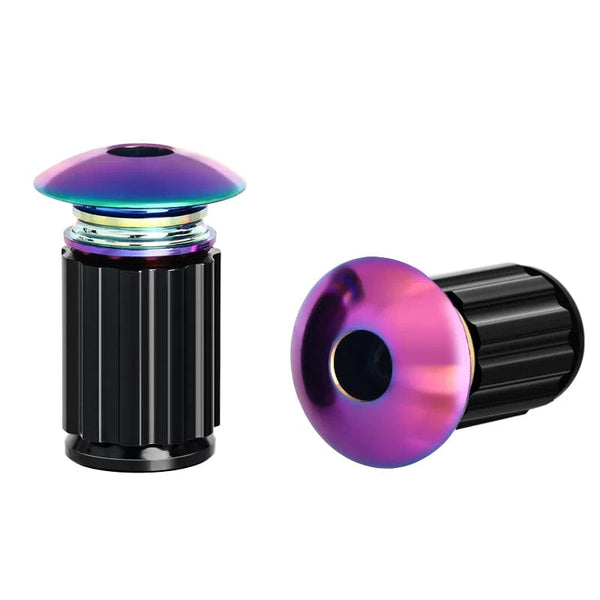 Planet Gates RIDERACE Bicycle Handlebar End Plugs Aluminum Alloy For MTB Mountain Bike Road Cycling Handle Bar Grips Cap Multi-color Cover