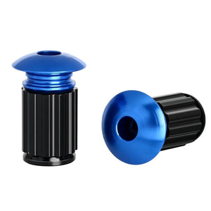 Planet Gates RIDERACE Bicycle Handlebar End Plugs Aluminum Alloy For MTB Mountain Bike Road Cycling Handle Bar Grips Cap Multi-color Cover