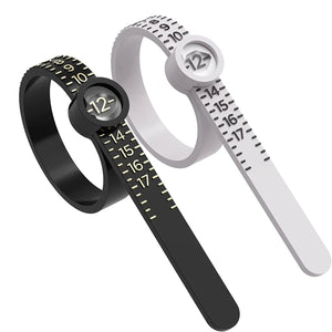 Planet Gates Ring Ruler Measurer Finger Coil Ring Sizing Tool UK Size US Size Measurements Ring Sizer Accessory Insert Guard Tightener Tools