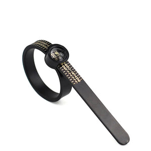 Planet Gates Ring Ruler Measurer Finger Coil Ring Sizing Tool UK Size US Size Measurements Ring Sizer Accessory Insert Guard Tightener Tools