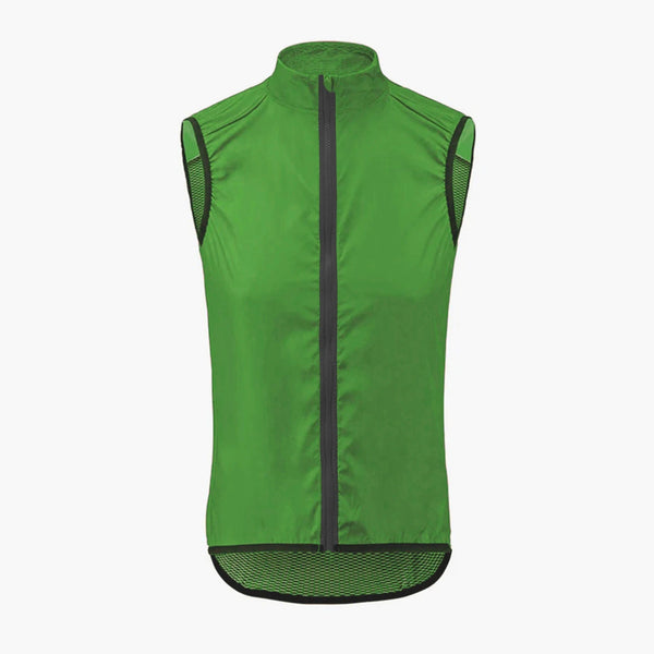 Planet Gates RISESBIK Men's Cycling Vest Windproof Waterproof Cycling Coat Sleeveless Bicycle  Bike Vest Cycling Clothing Ultra-light and