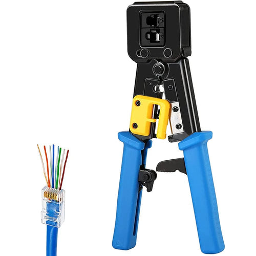Planet Gates RJ45 crimper hand network tools pliers RJ12 cat5 cat6 8p8c Cable Stripper pressing clamp tongs clip multi function