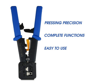 Planet Gates RJ45 crimper hand network tools pliers RJ12 cat5 cat6 8p8c Cable Stripper pressing clamp tongs clip multi function
