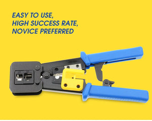 Planet Gates RJ45 crimper hand network tools pliers RJ12 cat5 cat6 8p8c Cable Stripper pressing clamp tongs clip multi function