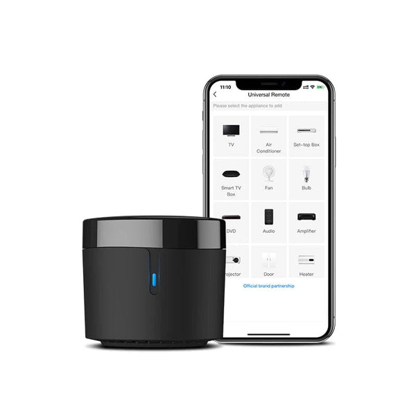 Planet Gates RM4 mini add HTS2 Broadlink RM4 MINI IR Remote Controller Air Conditioning TV Set-top Box Temperature Humidity Sensor HTS2 with Alexa