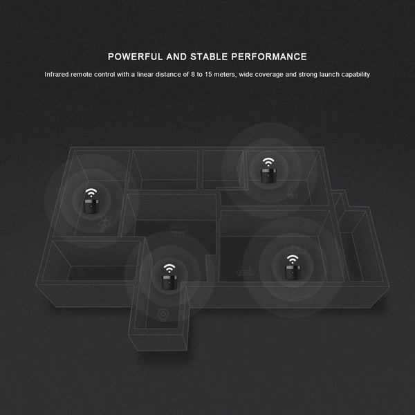 Planet Gates RM4 mini add HTS2 Broadlink RM4 MINI IR Remote Controller Air Conditioning TV Set-top Box Temperature Humidity Sensor HTS2 with Alexa