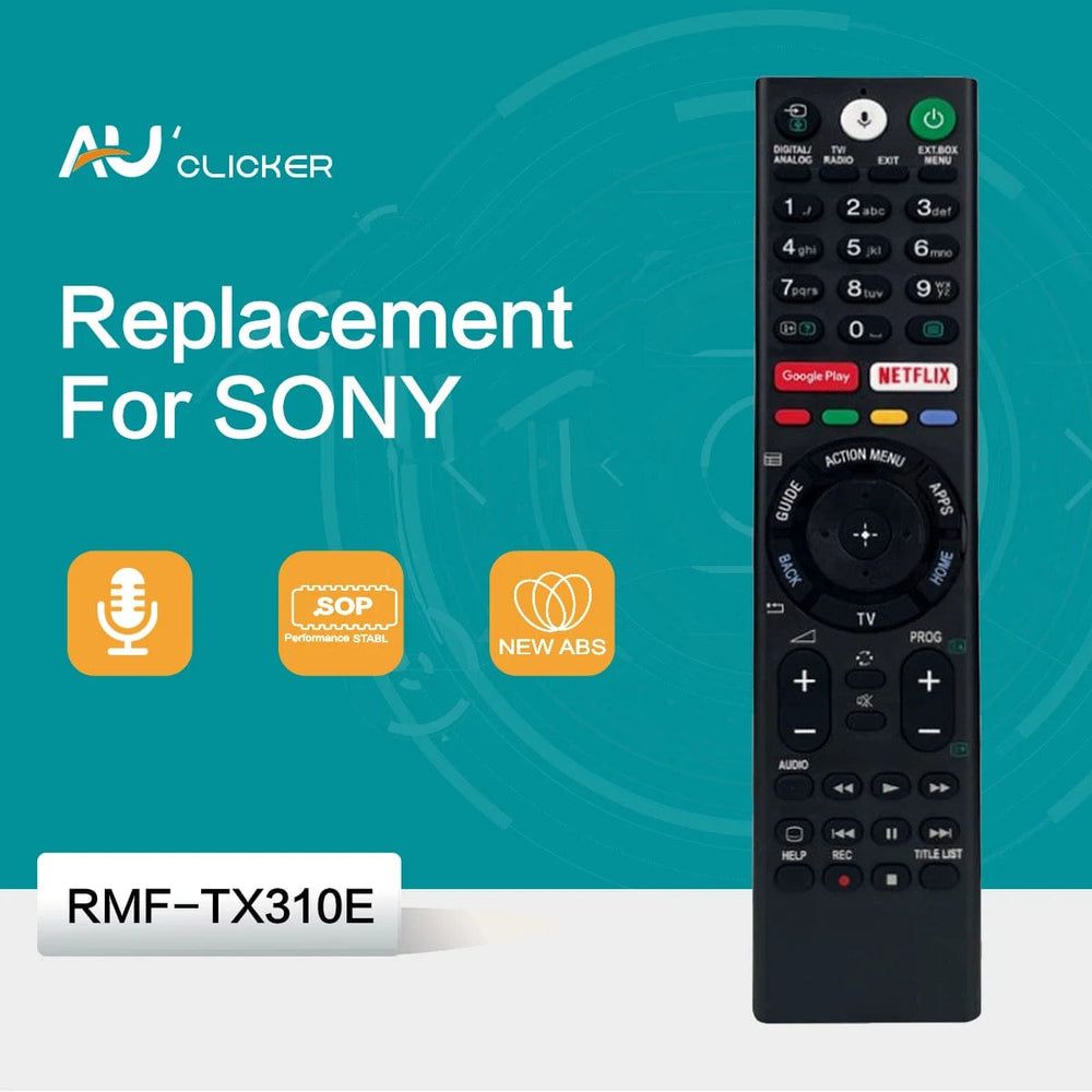 Planet Gates RMF-TX310E RMF-TX300E RMF-TX310E Voice TV Remote Control Replacement Bravia Series For Sony 4K Ultra HD Smart LED TV RMF-TX310U