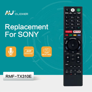 Planet Gates RMF-TX310E RMF-TX300E RMF-TX310E Voice TV Remote Control Replacement Bravia Series For Sony 4K Ultra HD Smart LED TV RMF-TX310U