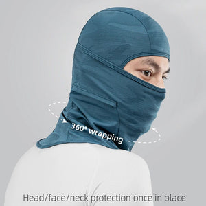 Planet Gates ROCKBROS Cycling Mask Full Face UV Protection Bicycle Mask Summer Balaclava Hat Road Bike Scarf Breathable Outdoor Equipment