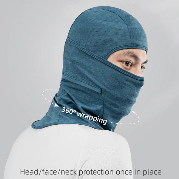 Planet Gates ROCKBROS Cycling Mask Full Face UV Protection Bicycle Mask Summer Balaclava Hat Road Bike Scarf Breathable Outdoor Equipment