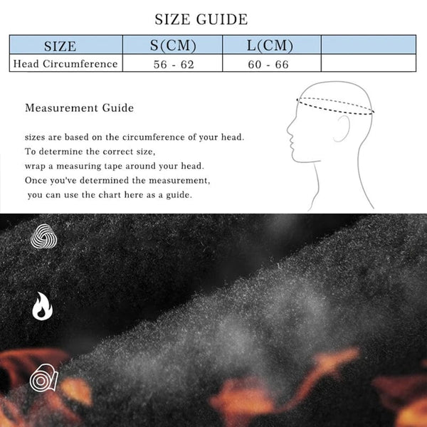 Planet Gates ROCKBROS Full Face Mask Warm Winter Scarf Balaclava Helmet Liner Fishing Skiing Hiking Bike Mask Windproof Breathable Headgear