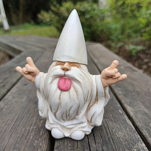 Planet Gates Rocker Gnome 1pc Rocker Gnome Garden Statues Will Rock Your Fairy Garden And Garden Gnomes Outdoor Statues, Garden Gnome Statue, Garden Decor