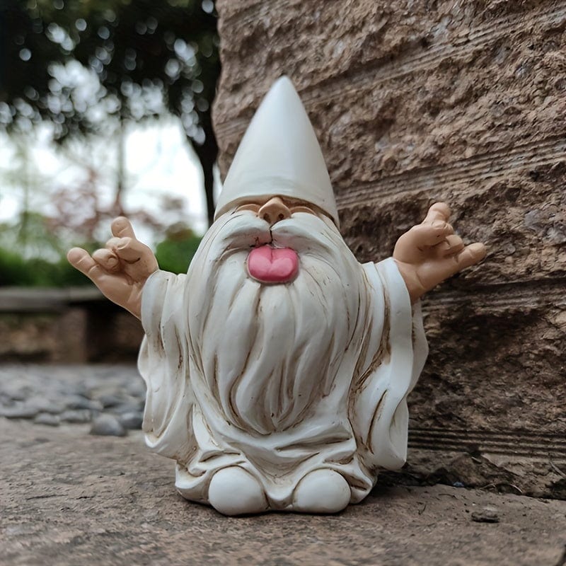 Planet Gates Rocker Gnome 1pc Rocker Gnome Garden Statues Will Rock Your Fairy Garden And Garden Gnomes Outdoor Statues, Garden Gnome Statue, Garden Decor