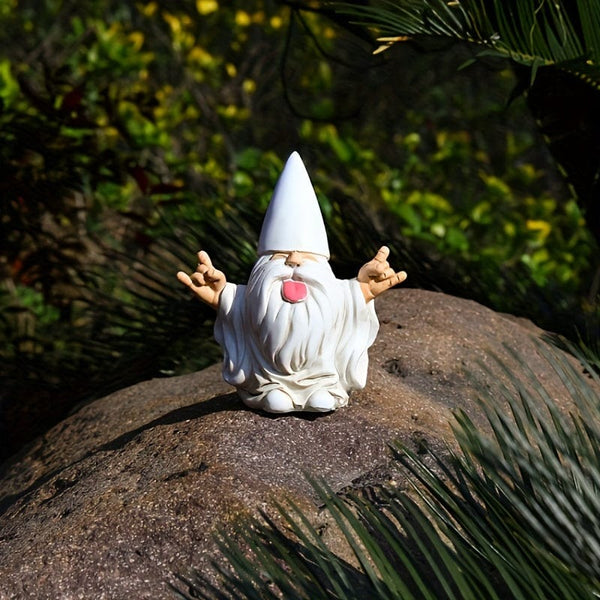 Planet Gates Rocker Gnome 1pc Rocker Gnome Garden Statues Will Rock Your Fairy Garden And Garden Gnomes Outdoor Statues, Garden Gnome Statue, Garden Decor