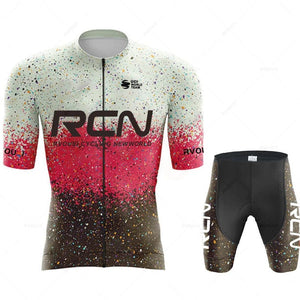Planet Gates Ropa De Ciclismo 2023 RCN New Arrival Summer Men's Short Sleeve Cycling Shirt Triathlon Team MTB Mountain Race Cycling Clothing