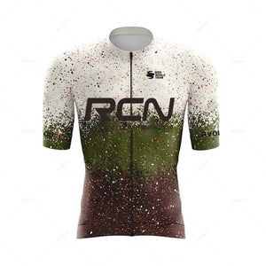 Planet Gates Ropa De Ciclismo 2023 RCN New Arrival Summer Men's Short Sleeve Cycling Shirt Triathlon Team MTB Mountain Race Cycling Clothing