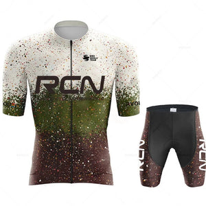 Planet Gates Ropa De Ciclismo 2023 RCN New Arrival Summer Men's Short Sleeve Cycling Shirt Triathlon Team MTB Mountain Race Cycling Clothing