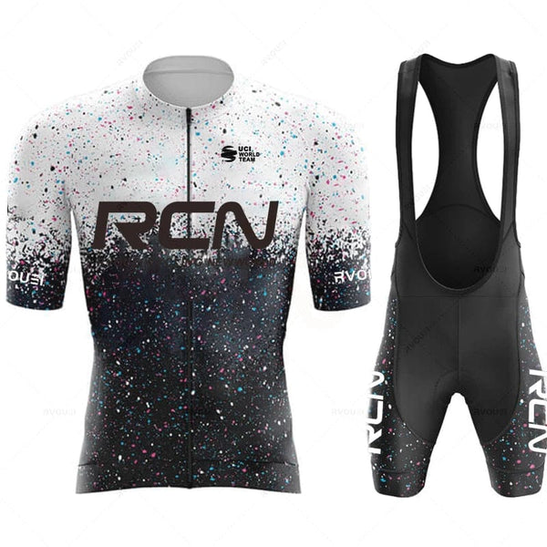 Planet Gates Ropa De Ciclismo 2023 RCN New Arrival Summer Men's Short Sleeve Cycling Shirt Triathlon Team MTB Mountain Race Cycling Clothing