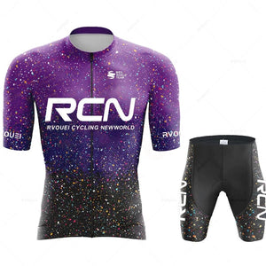 Planet Gates Ropa De Ciclismo 2023 RCN New Arrival Summer Men's Short Sleeve Cycling Shirt Triathlon Team MTB Mountain Race Cycling Clothing