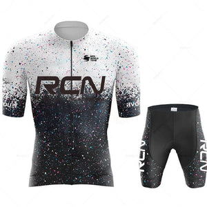 Planet Gates Ropa De Ciclismo 2023 RCN New Arrival Summer Men's Short Sleeve Cycling Shirt Triathlon Team MTB Mountain Race Cycling Clothing