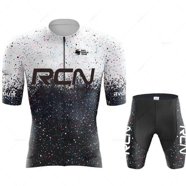 Planet Gates Ropa De Ciclismo 2023 RCN New Arrival Summer Men's Short Sleeve Cycling Shirt Triathlon Team MTB Mountain Race Cycling Clothing