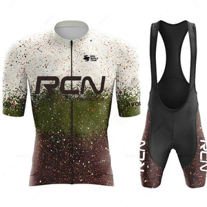 Planet Gates Ropa De Ciclismo 2023 RCN New Arrival Summer Men's Short Sleeve Cycling Shirt Triathlon Team MTB Mountain Race Cycling Clothing
