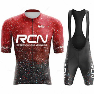 Planet Gates Ropa De Ciclismo 2023 RCN New Arrival Summer Men's Short Sleeve Cycling Shirt Triathlon Team MTB Mountain Race Cycling Clothing