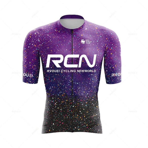 Planet Gates Ropa De Ciclismo 2023 RCN New Arrival Summer Men's Short Sleeve Cycling Shirt Triathlon Team MTB Mountain Race Cycling Clothing