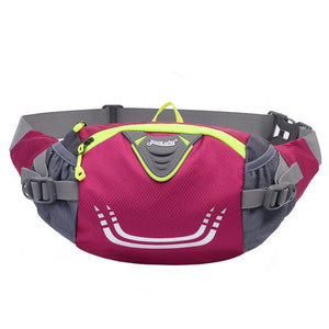 Planet Gates Rose Bike Riding Cycling Running Fishing Hiking Waist Bag Fanny Pack Outdoor Belt Kettle Pouch Gym Sport Fitness Water Bottle Pocket