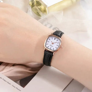 Planet Gates Rose brown white High Quality Ladies Casual Bracelet Watches Women's Simple Vintage Watches for Women Dial Wristwatch Leather Strap Wrist Watch