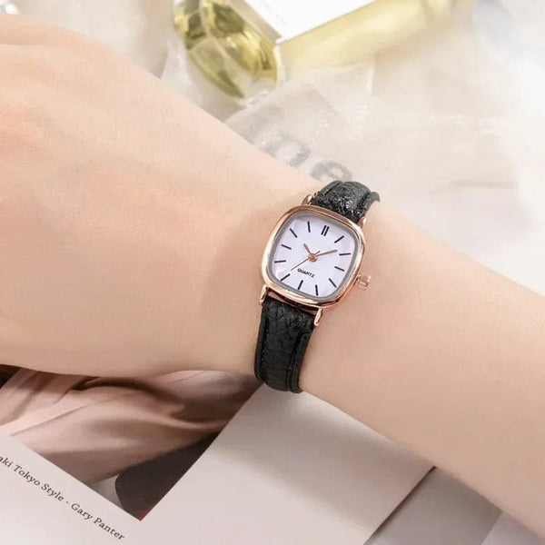 Planet Gates Rose brown white High Quality Ladies Casual Bracelet Watches Women's Simple Vintage Watches for Women Dial Wristwatch Leather Strap Wrist Watch