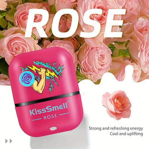 Planet Gates Rose Double Orifice Nasal Suction Refreshing Dynamic Strength Great Driving, To Stay Up Late To Work, Overtime To Wake Brain Trapped On The Nose