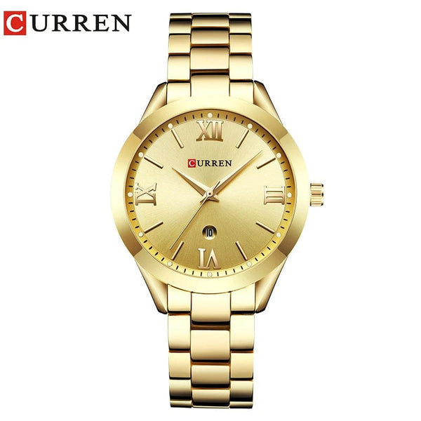 Planet Gates Rose gold blue CURREN Gold Watch Women Watches Ladies Creative Steel Women's Bracelet Watches Female Clock Relogio Feminino Montre Femme