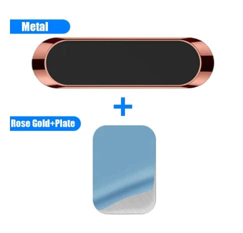Planet Gates Rose Gold Magnetic Car Phone Holder Magnet Mount Mobile Cell Phone Stand Telefon GPS Support For iPhone Xiaomi Huawei Samsung Car Holder