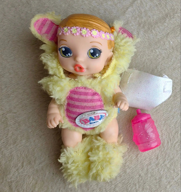 Planet Gates rose madder 10cm High quality Fashion Action original Lovely little sleeping baby doll Best Gift for Child