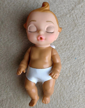 Planet Gates rose madder 10cm High quality Fashion Action original Lovely little sleeping baby doll Best Gift for Child