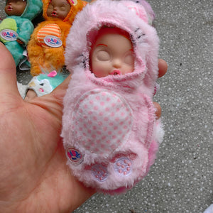 Planet Gates rose madder 10cm High quality Fashion Action original Lovely little sleeping baby doll Best Gift for Child