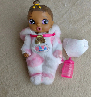 Planet Gates rose madder 10cm High quality Fashion Action original Lovely little sleeping baby doll Best Gift for Child
