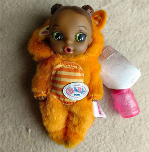 Planet Gates rose madder 10cm High quality Fashion Action original Lovely little sleeping baby doll Best Gift for Child