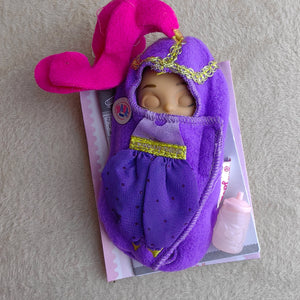 Planet Gates rose madder 10cm High quality Fashion Action original Lovely little sleeping baby doll Best Gift for Child