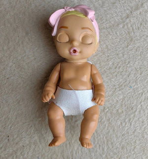 Planet Gates rose madder 10cm High quality Fashion Action original Lovely little sleeping baby doll Best Gift for Child
