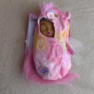 Planet Gates rose madder 10cm High quality Fashion Action original Lovely little sleeping baby doll Best Gift for Child