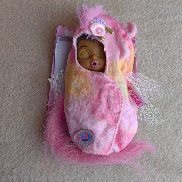 Planet Gates rose madder 10cm High quality Fashion Action original Lovely little sleeping baby doll Best Gift for Child