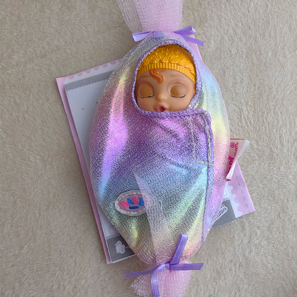 Planet Gates rose madder 10cm High quality Fashion Action original Lovely little sleeping baby doll Best Gift for Child