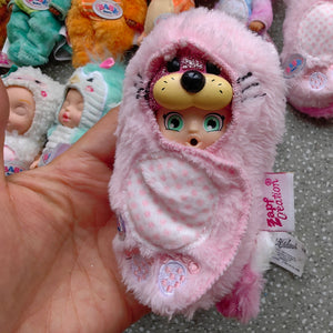 Planet Gates rose madder 10cm High quality Fashion Action original Lovely little sleeping baby doll Best Gift for Child