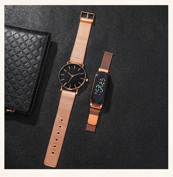 Planet Gates ROSE Men's Fashion Minimalist Ultra Thin Watches Simple Men Business Mesh Belt Quartz Watch Male Wristwatches Clock Relogio Masculino