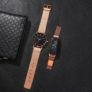 Planet Gates ROSE Men's Fashion Minimalist Ultra Thin Watches Simple Men Business Mesh Belt Quartz Watch Male Wristwatches Clock Relogio Masculino