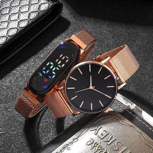 Planet Gates ROSE Men's Fashion Minimalist Ultra Thin Watches Simple Men Business Mesh Belt Quartz Watch Male Wristwatches Clock Relogio Masculino
